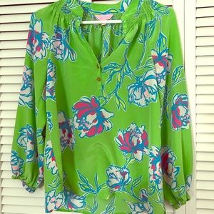 Lily Pulitzer Silk Shirt
